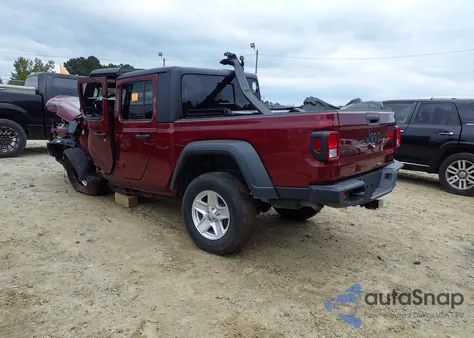 2021 Jeep Gladiator Sport S 4X4 from USA, damaged, VIN 1C6HJTAG6ML538954